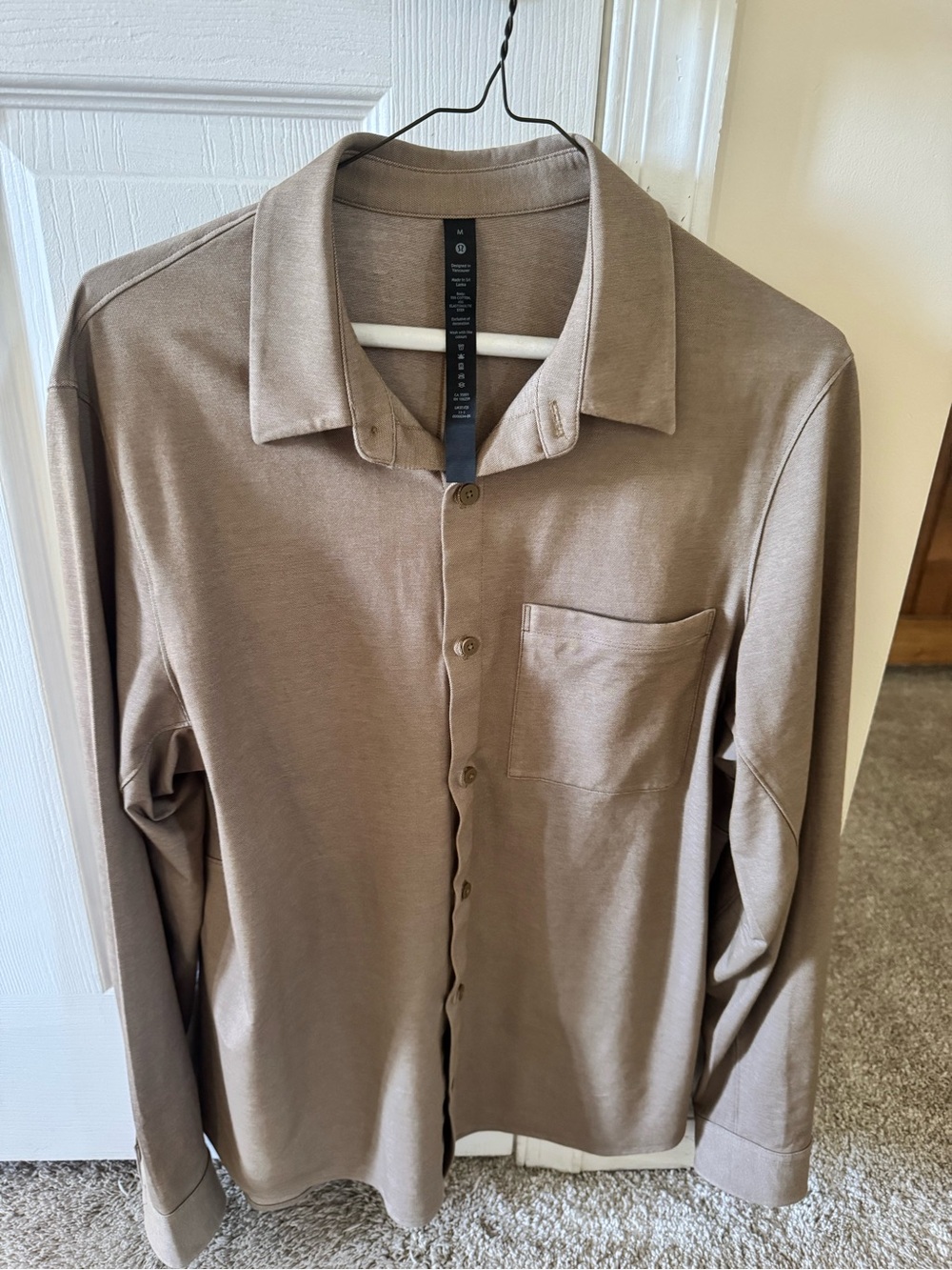 Lululemon Men's Long-Sleeve Button-Up Shirt